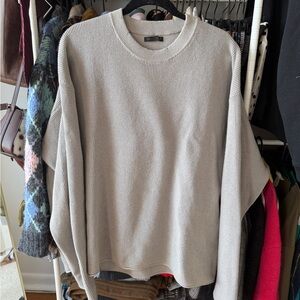 Zara Washed Waffle Jumper